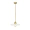 Z-Lite Paloma Pendant, 1-Light, 14 In.W x 6.25 In.H, Olde Brass/Gloss Opal 820P14-OBR - alternate 5